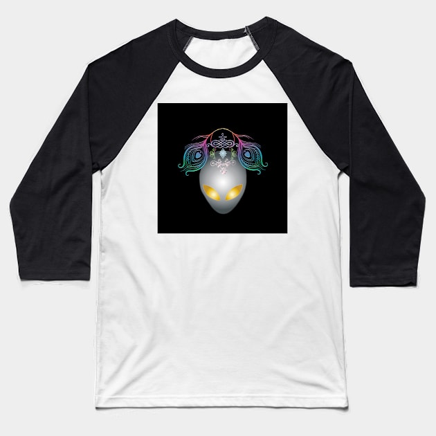 That Fabulous Alien Baseball T-Shirt by pompeiigod